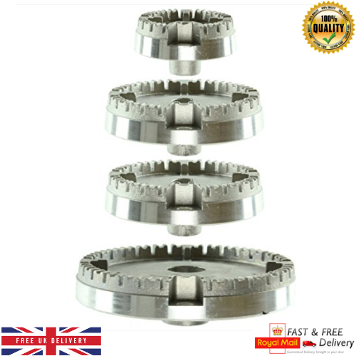 RANGEMASTER Oven Cooker Gas Hob Burner Flame Cap Crown Black Small