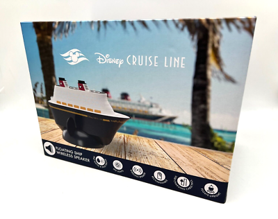 Disney Cruise Line Blue Ship Floating Bluetooth Wireless Speaker