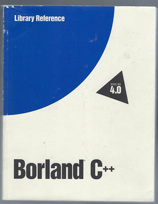 Borland C++ for Windows, Library Reference, Version 4.0, lightly used ...