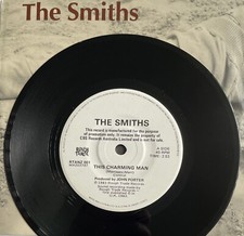 THE SMITHS -This Charming Man-Ultra Rare Australian 7” Promo (Vinyl Record)