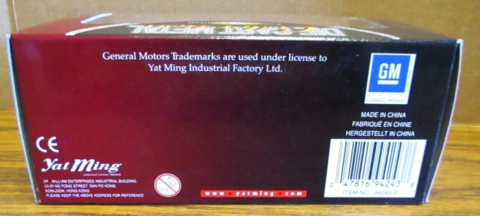 GM 1957 Chevrolet Nomad Car 1:43 Toy New Ray City Cruiser 2001 Pink & White - Image 4 of 4