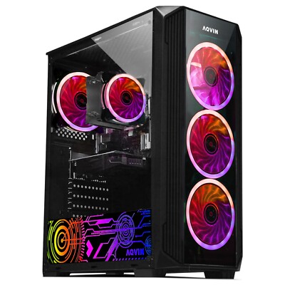 Gaming PC AQVIN Corei7 i5 32GB 2TB SSD Windows 11 GeForce RTX 3060 GTX 1650 HDMI