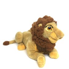 Vintage Mufasa Simba The Lion King Large Jumbo Plush Walt Disney Puppet