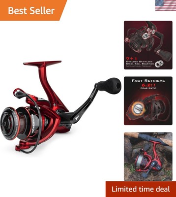 Lightweight Royale Legend Glory Spinning Reel - 22 lbs Drag & Rust Protection