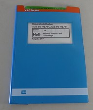 Workshop Audi 80/90 B3 Type 89 Motronic Injection And Ignition System 1/91