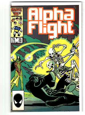 Marvel Comics ALPHA FLIGHT #35 Comic Book 1986 VF/NM