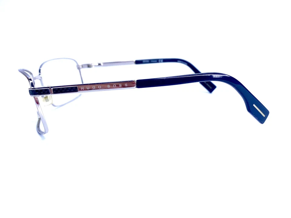 Gafas de colección Hugo Boss con marco de aviador de metal plateado 0425/P/S 010WJ 62 17 130 Foto 3 de 4