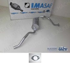 IMASAF Auspuff Endtopf für Daihatsu F50 Taft/Wildcat/Fourtrak 4x4 2.5D 1979-1984