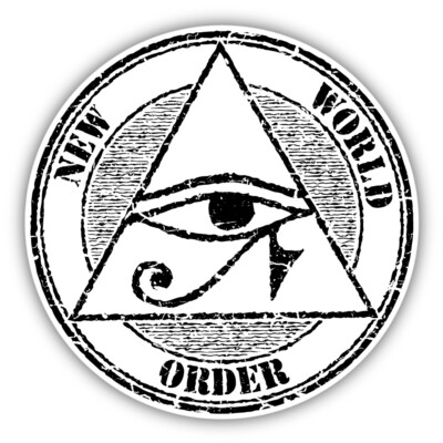 New World Order Masonic All Seeing Eye Vinyl Sticker Decal | eBay