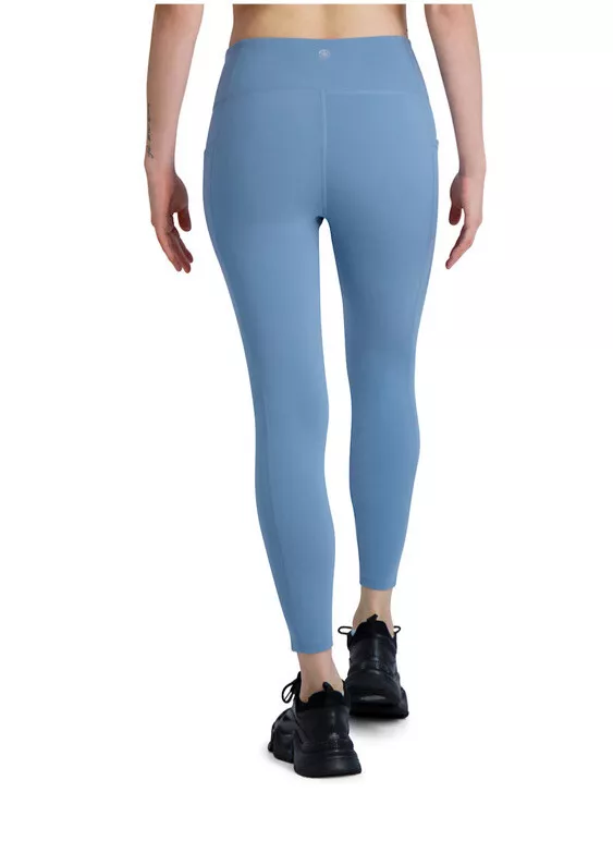 Gaiam Women’s Om Karma High Rise 7/8 Leggings - Stormy Blue- Size XLarge -  New