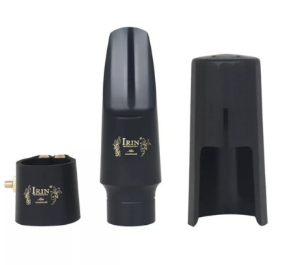 IRIN Alto Sax Saxophone Mouthpiece +Clip +Clip Set Replacement