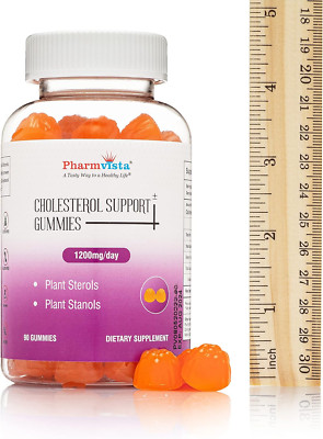 Plant Sterols and Stanols 1200Mg Gummy-Vegan Friendly Allergen Free Gluten Fr...