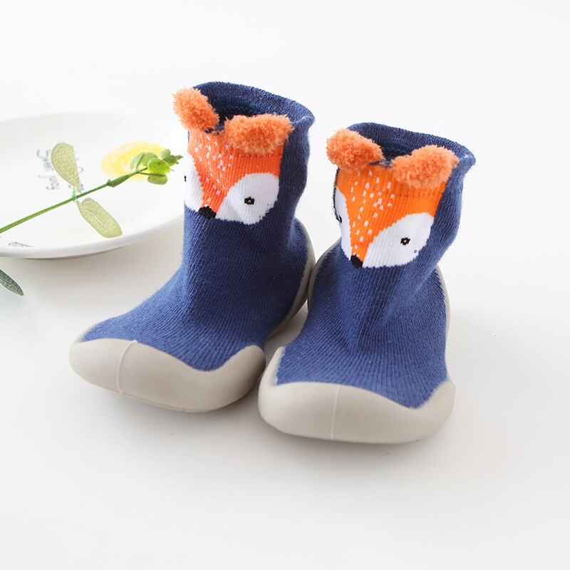 Kinder Stoppersocken Kleinbär Anti-Rutsch Socken Für Kinder – 6er Set Mit Tier-Motiven Baby Socken Mit Motiven