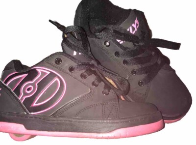 Heelys Propel Youth Girls Skate Shoes Sz Black Pink 770291 - Main Image