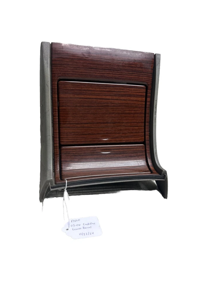 03-06 Cadillac Escalade Portavasos Bisel Inferior Cenicero Woodgrain F1020 Foto 2 de 4