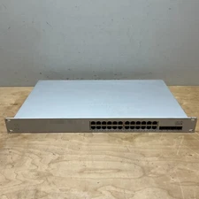 Cisco Meraki MS220-24p 24 Port PoE GbE Gigabit Ethernet Switch UNCLAIMED