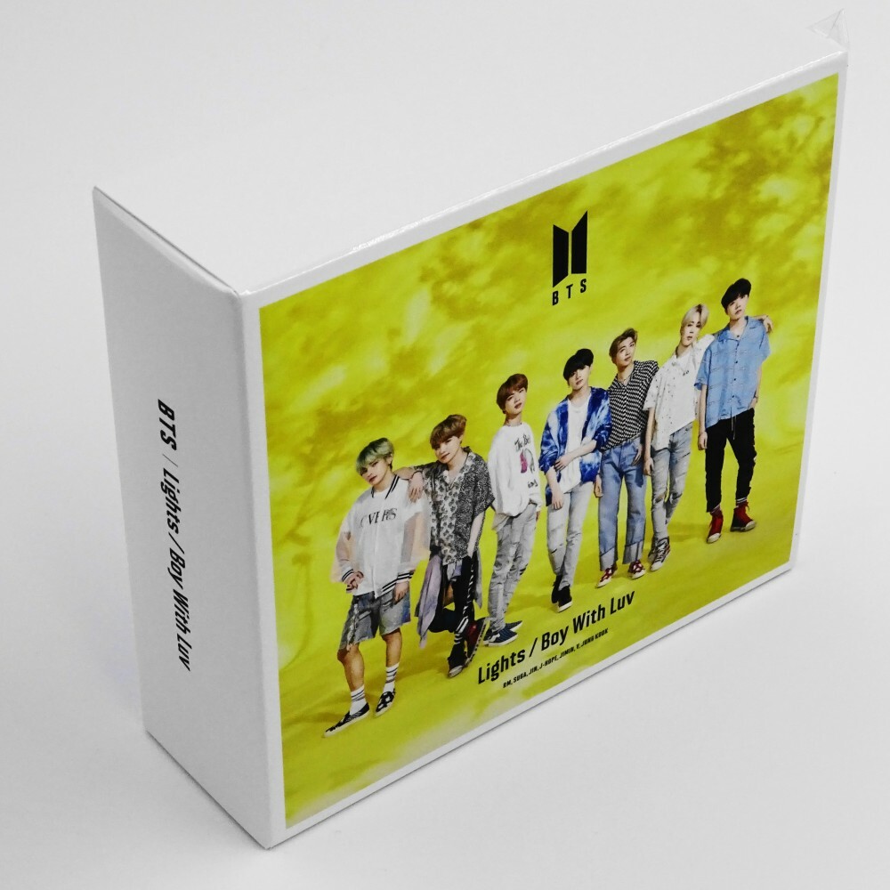 BTS Lights / Boy With Luv Limited Edition CD+DVD BOX BTS Lights / Boy With Luv Limited Edition CD+DVD BOX