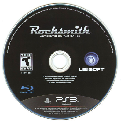 Rocksmith Sony PlayStation 3 PS3 Game Disc Only