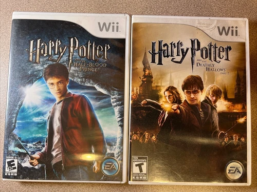 Wii Harry Potter Half Blood Prince & Deathly Hallows Part 2