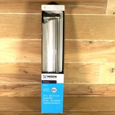 Moen DN6818BN Inspirations 18-Inch Towel Bar, Preston - Brushed Nickel
