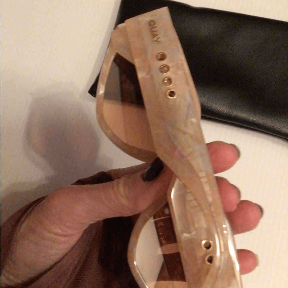 NEW! Rare Quay Hot Gossip Apricot sunglasses NEW! Rare Quay Hot Gossip Apricot sunglasses | eBay UK main image 2