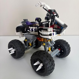 Lego Skull Truck 2506 Ninjago 100% Complete Set Zane Jay Lord Garmadon Ninja Toy