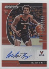 2020-21 Panini Prizm Draft Picks Prospect Red 14/199 Braxton Key #PA-BK Auto 5l1