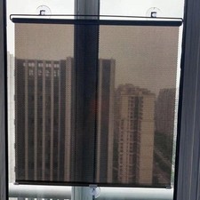 Universal Roller Blinds Suction Cup Sunshade Blackout Curtain Car Bedroom