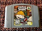Rugrats Scavenger Hunt Nintendo 64 N64 Authentic Tested Working