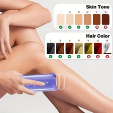 Long Lasting Adaptable Sturdy 5-Level IPL Hair Remover for Face Bikini Line Home