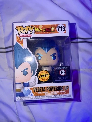 Funko Pop! Vinyl: Dragon Ball - Vegeta Powering up (Metallic) (Chase) - Chalice