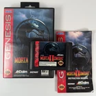 Mortal Kombat II Sega Genesis Complete w Manual CIB AMAZING CONDITION