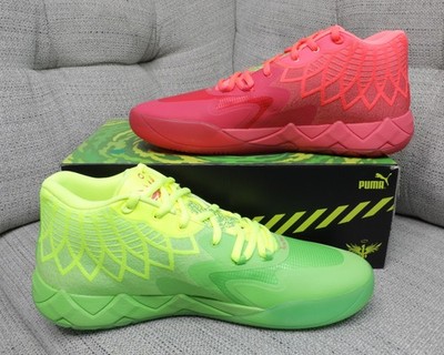 Puma LaMelo Ball MB.01 Rick & Morty Basketball Shoes Men's Size 15