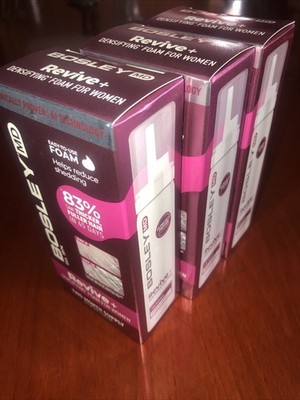 Bosley MD Revive+ Densifying Foam For Women Two Month Supply 60g/2.11oz. 3 Treat
