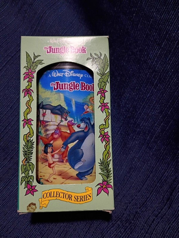 1994 Walt Disney Collector Series Cup Glass - Jungle Book Baloo Mowgli