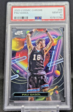 2023 Topps Cosmic Chrome #66 Pau Gasol PSA Gem MT 10 (JBC2707)