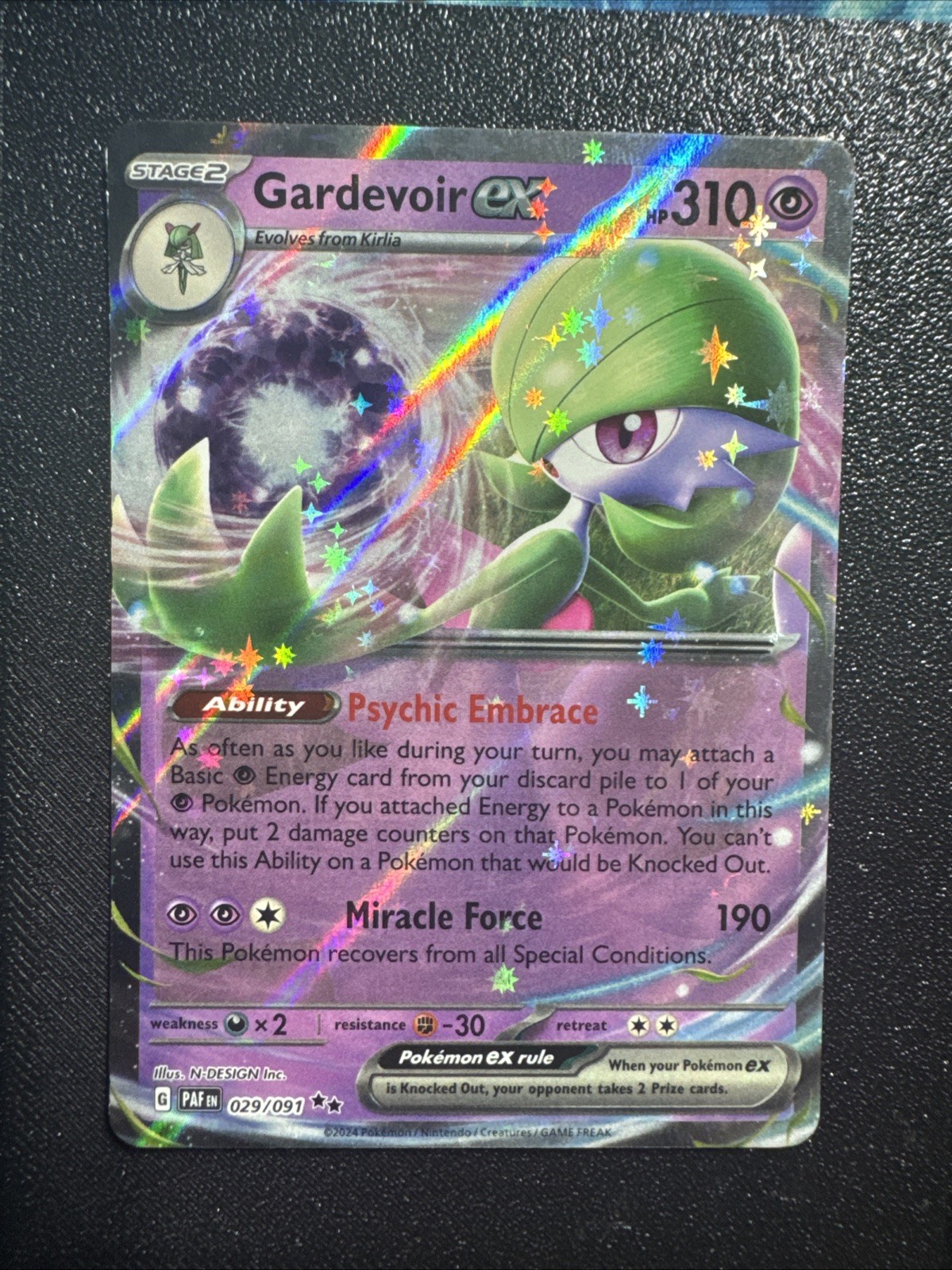 Gardevoir EX 86/198 Ultra Rare Holo - NM - Scarlet & Violet Pokémon TCG 2023