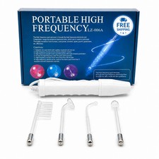 4 In 1 High Frequency Facial Wand Machine Skin Care Acne Treatment Scalp Massage