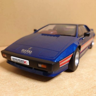 1/18 Lotus Esprit Turbo Blue 1981 Kk Scale Die-Cast Minicar