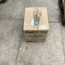 Brand New 4  Green Coca Cola Glasses