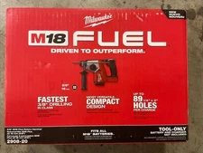 Milwaukee 2908-20 Rotary Hammer, 18V Dc, 1, 400 Rpm(Used)