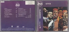 Styx - Classics, Vol. 15 (CD, Oct-1990, A&M (USA)) CLASSIC ROCK