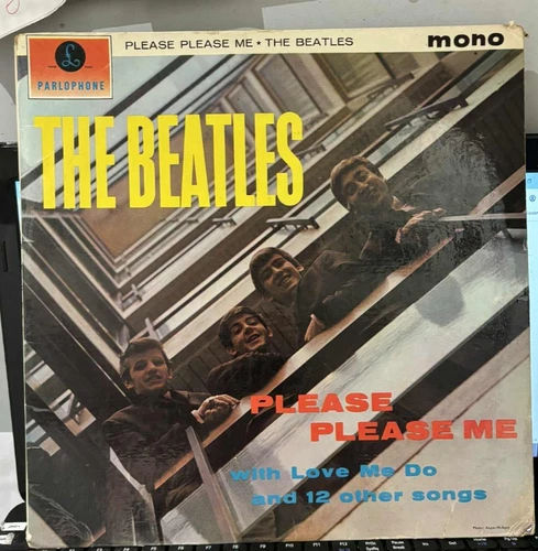 The Beatles - PLEASE PLEASE ME - original UK LP Mono pressing 12' Vinyl