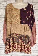 Sacred Threads Womens L/XL Boho Smock Tunic T...