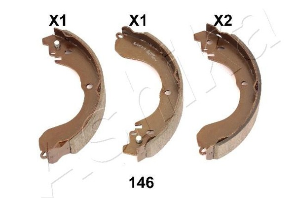 Ashika Bremsbackensatz 55-01-146 230Mm FüR Jeep Compass MK49 Patriot MK74 CRD JS-image