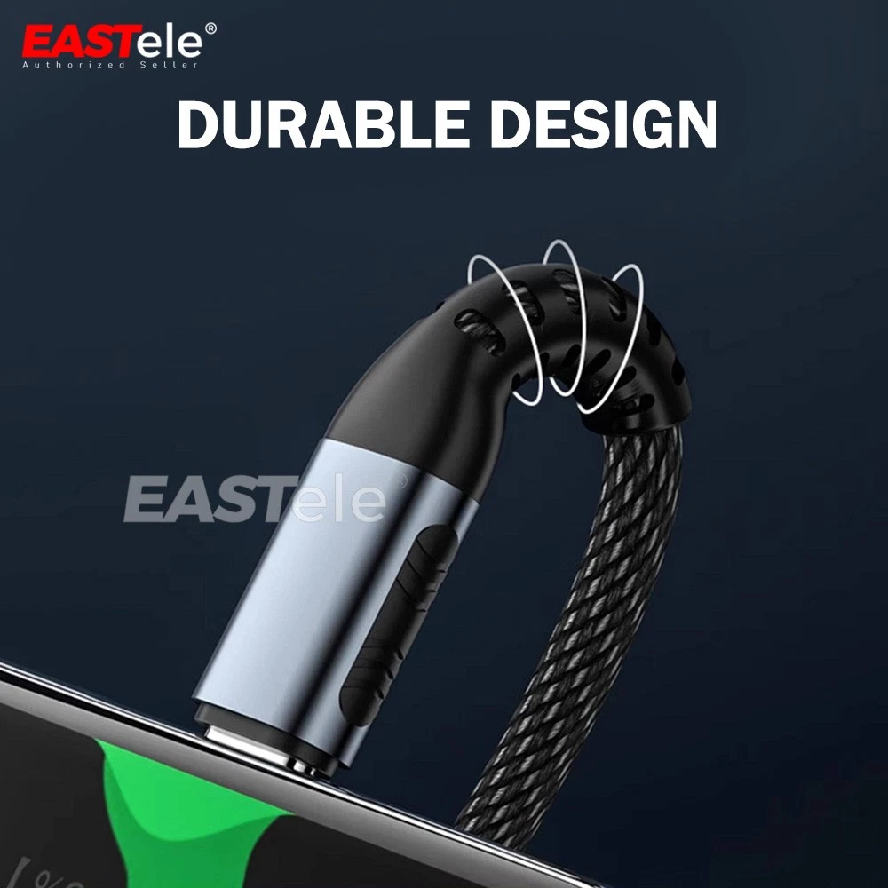 100W USB C Type C Charger Cable Fast Charge For Samsung S26 S25 iPhone 17 18 Duo