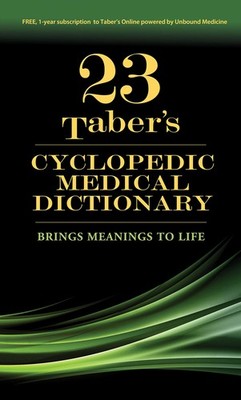 Taber's Cyclopedic Medical Dictionary - paperback Venes