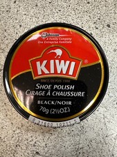 Kiwi black shoe boot leather polish Giant Size 70 g