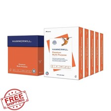 Hammermill Printer Paper, Premium Multipurpose Paper 24 lb, 8.5 x 11-5 Ream ...