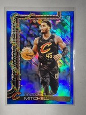 2025-26 Topps Holiday - Donovan Mitchell #H63 Blue Metallic Glitter